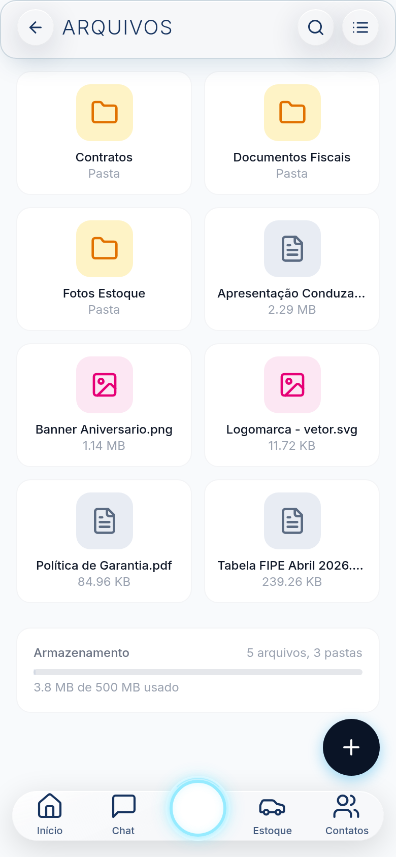 Storage mobile